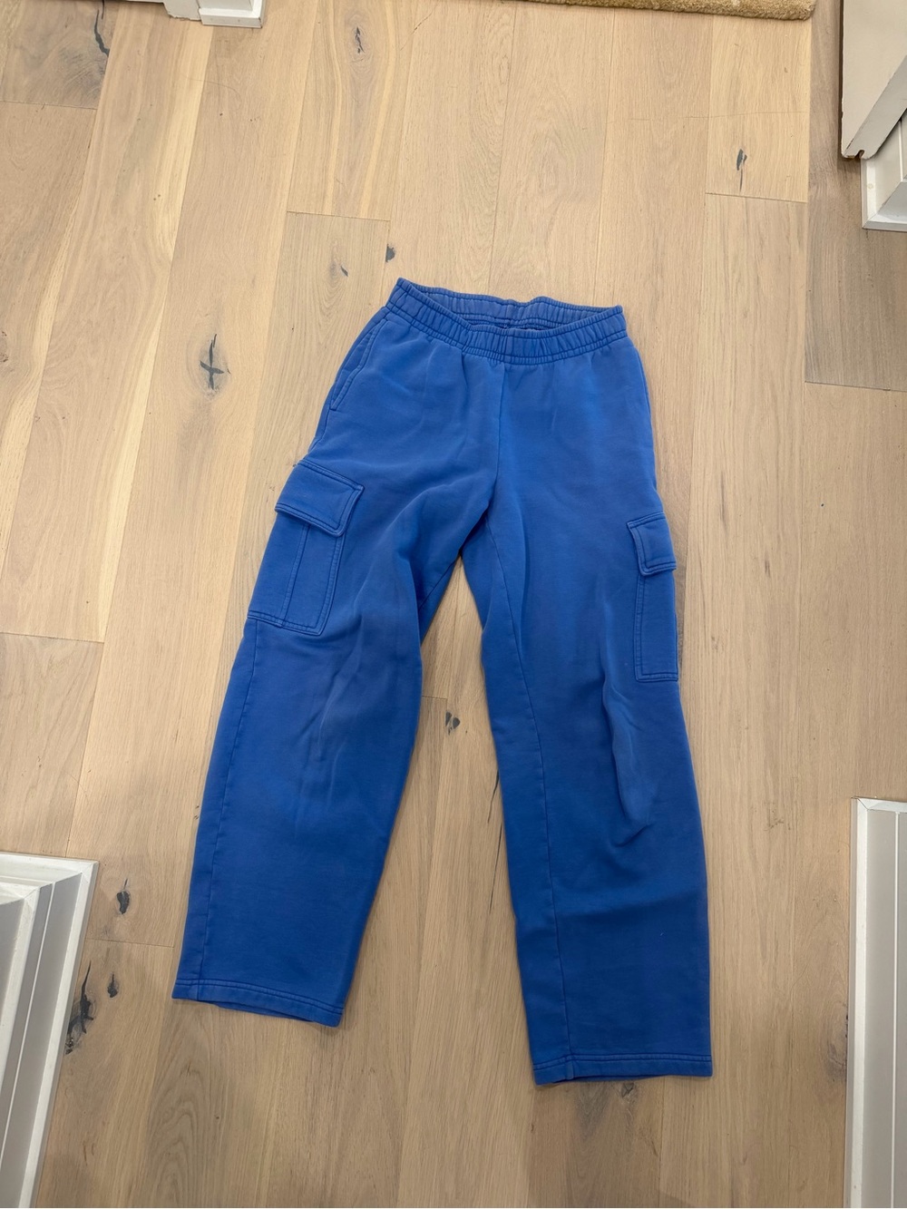 TNA Royal Blue Cargo Sweatpants